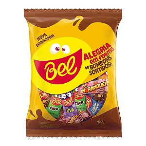 BOMBOM SORTIDO 450G BEL