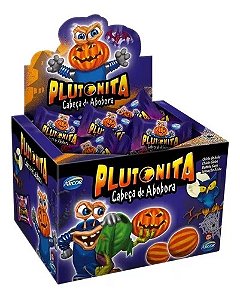 CHICLETE PLUTONITA CABEÇA DE ABOBORA 180G ARCOR