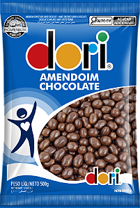 AMENDOIM CONFEITADO DE CHOCOLATE 500G DORI