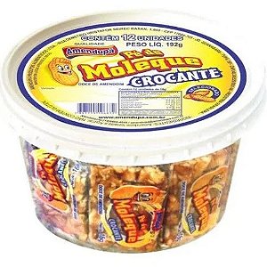 POTE PÉ DE MOLEQUE 192G 12UN AMENDUPÃ