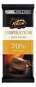 BARRA DE CHOCOLATE 70% CACAU 80G ARCOR