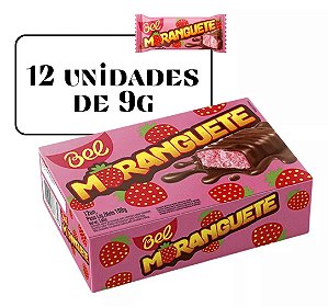 CAIXA DE BOMBOM MORANGUETE 108G 12UN BEL CHOCOLATES