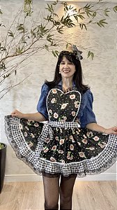 Avental Junino Daisy 100cm