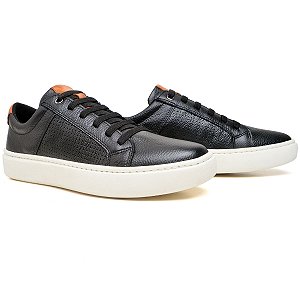 Tênis Casual Masculino em Couro