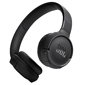FONE DE OUVIDO JBL TUNE 520BT BLUETOOTH 5.3 BATERIA 57HORAS COR PRETO