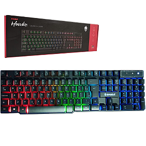 TECLADO GAMER EVOLUT QWERTY EG-206RB