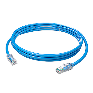 PATCH CORD CAT5E 2,5MTS SOHO PLUS AZUL
