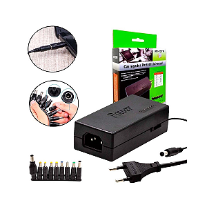 FONTE CARREGADOR UNIVERSAL NOTEBOOK ADAPTADOR 120W 9 PINOS