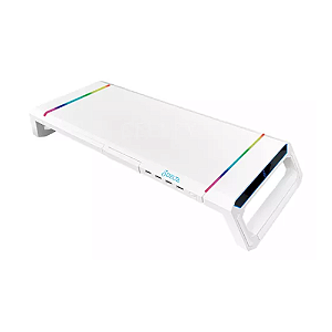 BASE PARA MONITOR MULTIFUNCIONAL GAMER LED RGB FLEXÍVEL USB