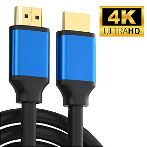 CABO HDMI 5 METROS 4K 3D ULTRA FULL HD BLINDADO TV PC GAMER