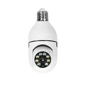 CAMERA IP INTELIGENTE LAMPADA PANORAMICA YOOSEE WIFI E ESPIÃ