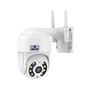 CÂMERA SEGURANÇA IP WIFI SPEED DOME HD PTZ IP66 COM COR BRANCO