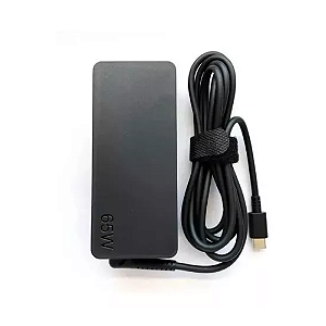 FONTE PARA NOTEBOOK LENOVO TIPO C 65W RETANGULO
