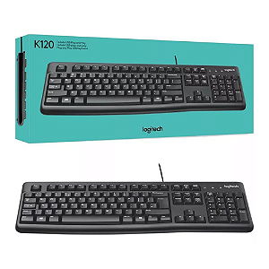 TECLADO LOGITECH K120 USB C/FIO