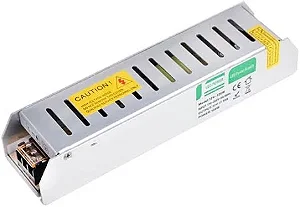 FONTE 12V 10A SLIM METAL