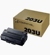 TONER COMPATÍVEL SAMSUNG 203U 15K PRETO