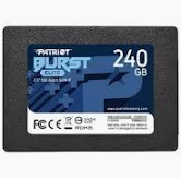 SSD PATRIOT BURST ELITE 240GB SATA 3