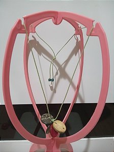 Colar com Peças de Côco 0014