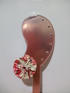 Brinco de Fuxico Estampado 0016