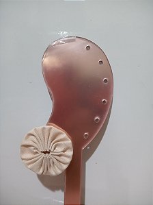 Brinco de Fuxico Nude 0025