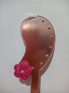 Brinco de Crochê - Cor Rosa 0031