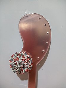 Brinco de Fuxico Floral 0043