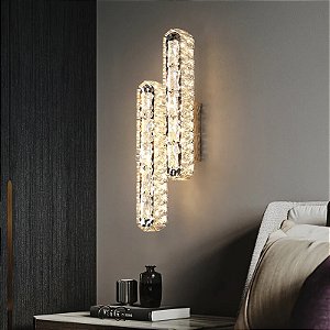 Luminária toda em Cristal Elegance LED