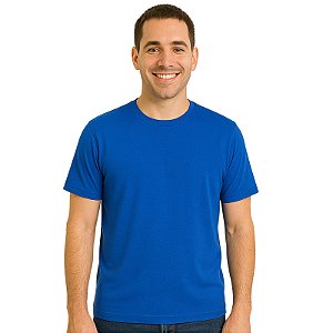 Camiseta Masculina Malha Fria PV Azul Royal