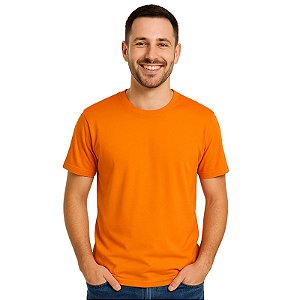 Camiseta Masculina Malha Fria PV Laranja
