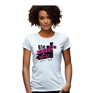 Camiseta Jesus Venceu