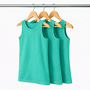 Kit 3 Regatas Laguna Masculina Algodão Premium