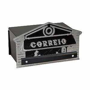 Caixa de Correio Carteiro - 15x25x12 para grade