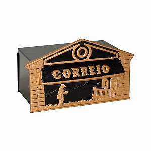 Caixa de Correio Carteiro - 15x25x12 para muro