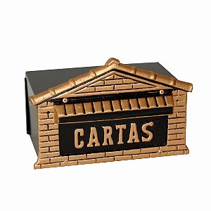 Caixa de Correio Tijolinho - 15x25x12 para muro
