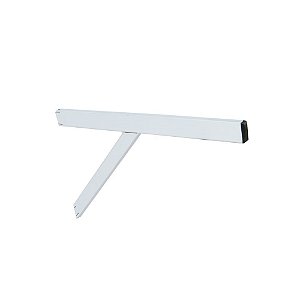 Suporte para Chumbar com Reforço Branco 50cm - O Par