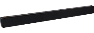 Suporte para Chumbar Preto 60cm  -  O Par