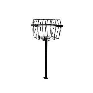 Lixeira Funda com Tampa e com Pedestal