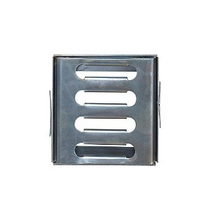 Ralo com Caixilho para Escoamento de Água - 10x10cm