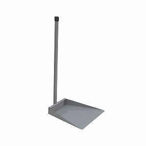 Pazinha para Lixo Cinza Cabo Curto 50 cm