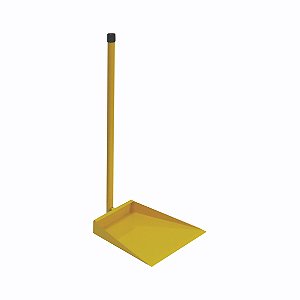 Pazinha para Lixo Amarela Cabo Curto 50 cm
