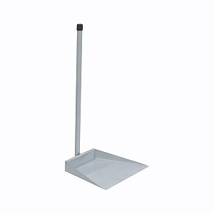 Pazinha para Lixo Branca Cabo Curto 50 cm