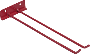 Suporte para Vassouras Vermelho 30cm