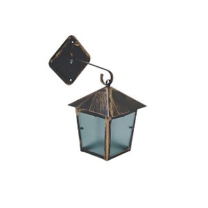 Luminária Verona P/ Parede - Ouro Pincelado