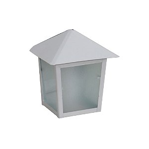 Luminária Verona P/ Parafusar na Parede - Branca