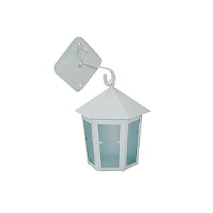 Luminária Veneza P/ Parede - Branca