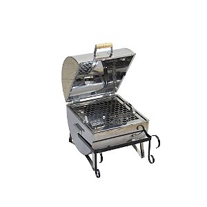 Churrasqueira Náutica Bafinho Com Grelha- Aço Inox