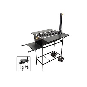 Fogão à Lenha com Carrinho