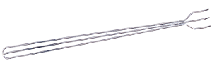Garfo 3 pontas para churrasco 60cm