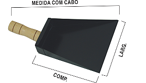 Pazinha para cinzas cabo curto