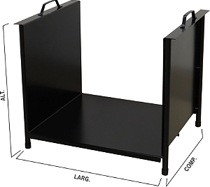 Suporte para lenha